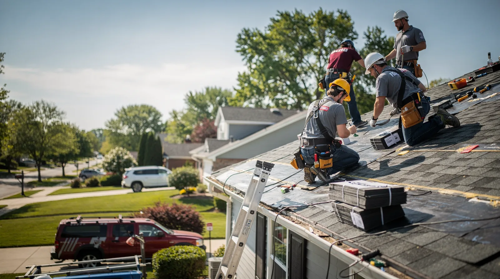 Roof Repair in Hustisford, WI around you